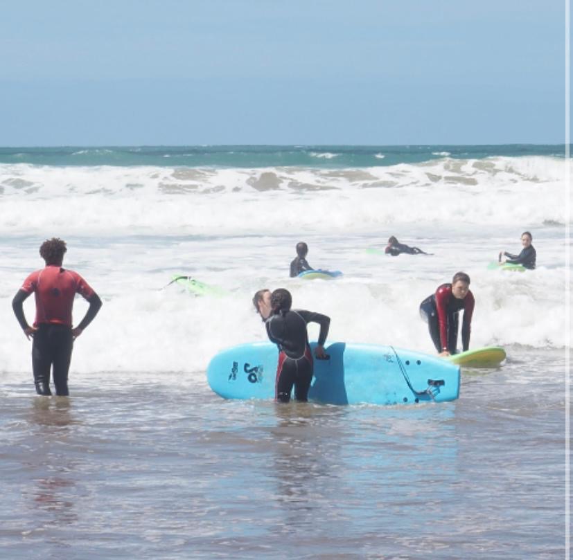 Surf moment 5 at Last Drop Surf Hostel